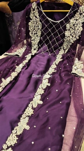 The close-up you requested! 😮‍💨 Wait for the shimmer of the Real Kora Dabka. We use only the finest thread and material. 👇 Which color thread is your favorite? #zariwork #embroiderylove #handcrafted #pakistanidresses #boutiquestyle fyp $viral DM us or WhatsApp for details: 92301-8689386 | Dè Airah Bridal & boutique