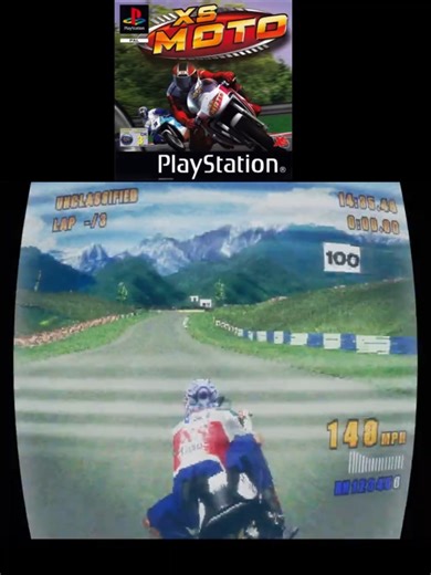 PS1 Vibes - XS Moto Motorcycle Racing #nostalgia #vibes #gaming
