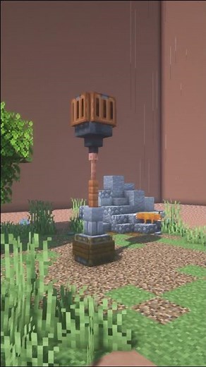 Minecraft street light with daylight sensor 😁 #shorts
