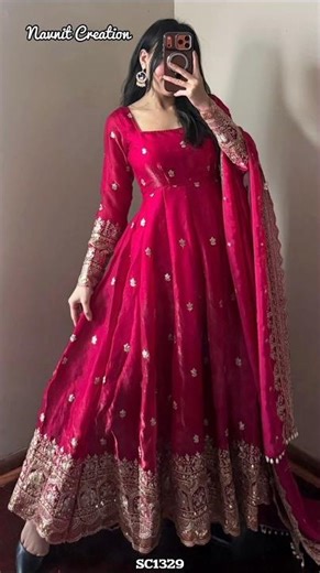 Beautiful Anarkali for Wedding✨Anarkali Dress Designs l Designer Party Wear Dresses#shorts#anarkali