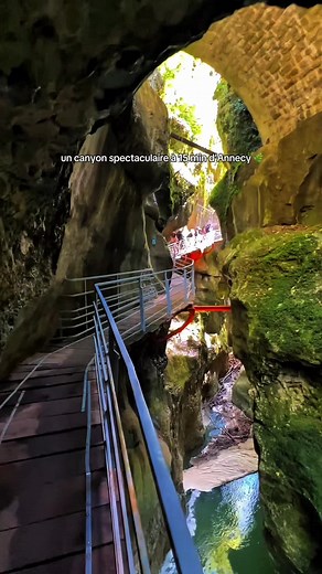 Explorer les Gorges du Fier près d'Annecy