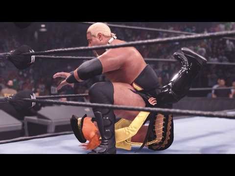 WWE 2k25: Gigi Dolin vs Rikishi #intergender #wrestling #stinkface