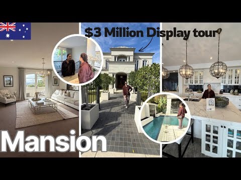 Part 9 - Inside a $3,000,000 Mansion | Display homes Australia | Luxury Mansion display tour
