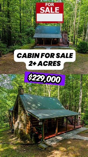 Boundless Estates on Instagram: "Link 🔗 in our bio! This beautiful log home at 99 Clearview Ln, Murphy, NC 28906 features wood floors, cathedral ceilings, and a cozy wood-burning fireplace. It includes a screened-in porch, peaceful creek, and comes fully furnished. The private loft adds unique character and extra space. Nestled on 2.18 wooded acres just 25 minutes from downtown Murphy, this property offers the perfect blend of privacy and convenience. Whether for a weekend getaway or year-round