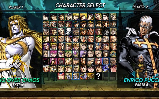 【MUGEN】2023最新V6版《JOJO》小人物整合分享下载