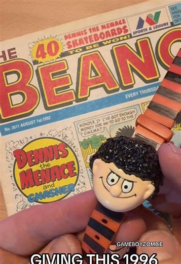 Reviving a 1996 Dennis the Menace Beano Comic Watch