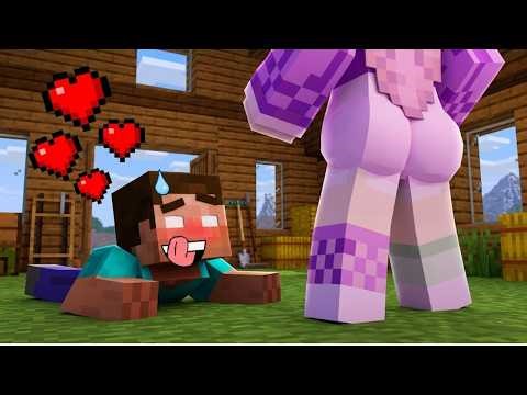 MAIZEN Herobrine Crafting a Gorgeous Girl's Magic Love Potion