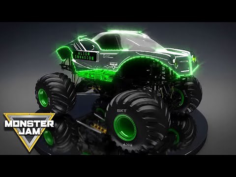 All-new Monster Jam Truck - Alien Invasion! | Monster Jam