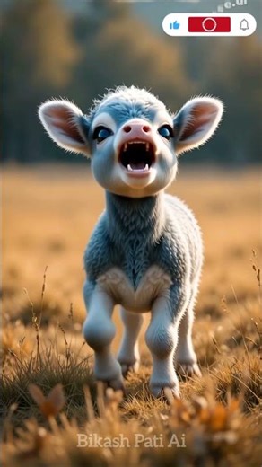 Baby Cow Calling Mother 🐄 | Cute Calf Mooing Sound | Real Gaay Ki Awaaz #shorts