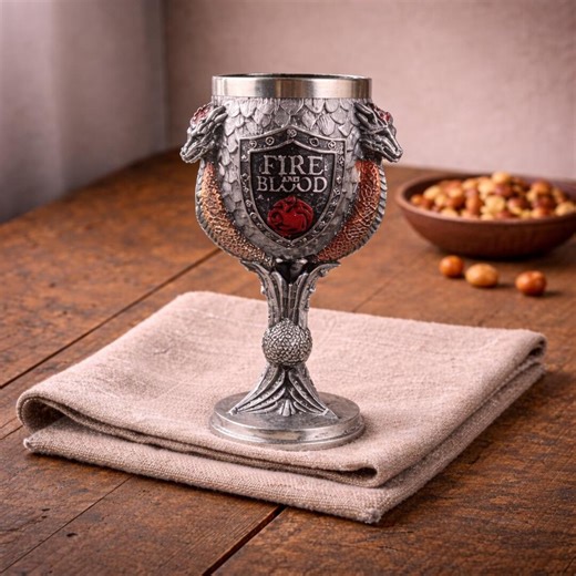 Dragon Goblet, Medieval Fantasy Chalice With Stainless Steel Liner - Etsy