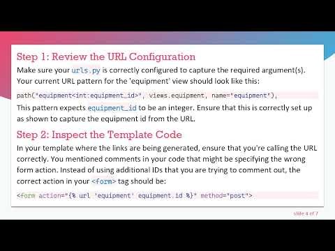 Fixing the NoReverseMatch Error in Django: Tips and Solutions