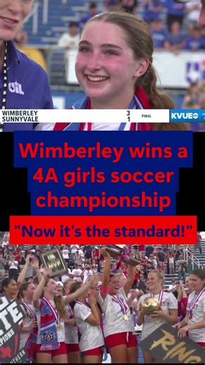 Wimberley girls soccer wins 4A state championship