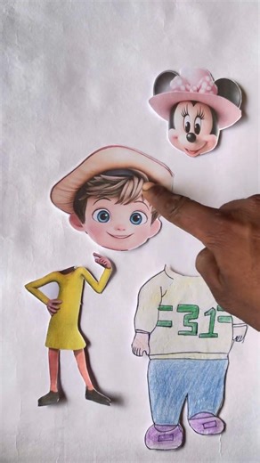 Patlu 53 ka motu New Drawing Face Add Part 6😜😜 #shorts #patlu #suraj