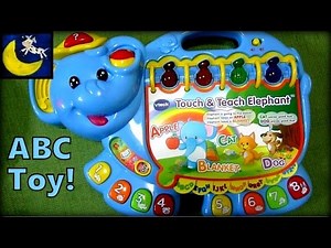 Vtech Touch and Teach Elephant Toy Review - Teaches the ABCs