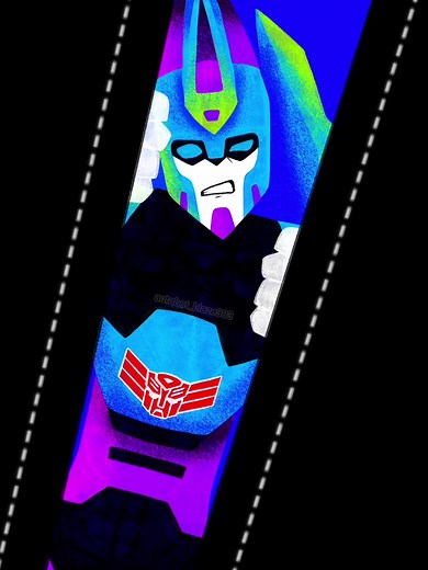 Blurr deserved more screen time…#transformers #transformersanimated #tfa #blurr #shockwave