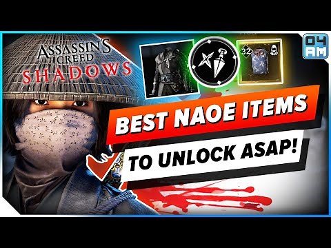 BEST Naoe Items & Upgrades to DOMINATE in Assassin's Creed Shadows!