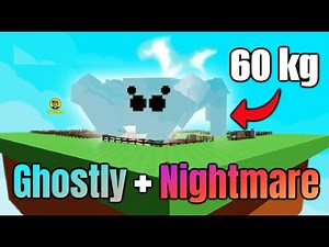 TRADING the World's First Huge Ghostly Spider Nightmare Mutation in Grow a Garden ROBLOX