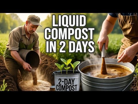 How to Make Liquid Compost from Scraps in 2 Days
