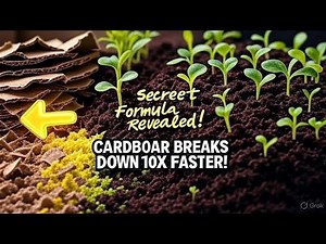 Speed Up Composting FAST | Cardboard Decomposition Secrets Gardeners Must Know