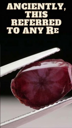 What is Carbuncle? An Ancient Gemstone... #crystals #gems #garnet