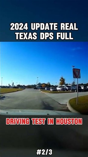part 1 2024 Texas DPS Driving Test in Houston | Real Road Test Experience 🚗 | Pass Your DMV Test