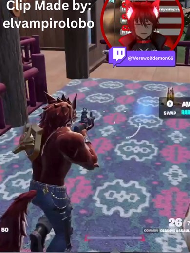Werewolf becomes a happpy boy! Clip made by: @elvampirolobo1 #Vtuber #twitchaffilate #twitchstreamer