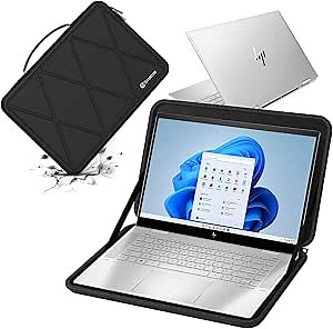 Smatree Hard EVA Protective Sleeve Case Compatible for 16 inch HP ZBook Power G11 A, for 15.6 inch HP Envy X360 15/15z/15t, for 15.6inch Pavilion x360 Convertible-15t/15 Laptop (X8273)