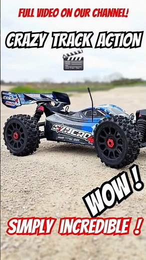 How Good Is the Corally Syncro 4 on a Big Super Track? #rc #rcbuggy #bestrccar #corally #fastrc