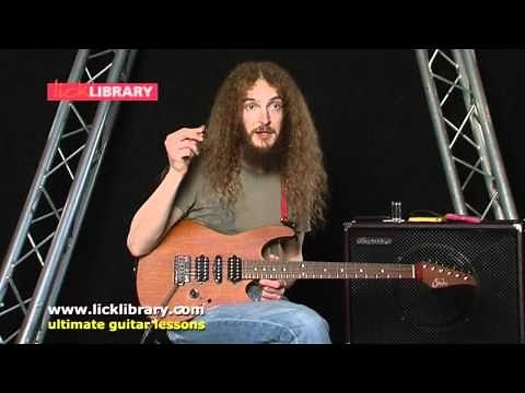 Guthrie Govan - Pick Tapping - Session 13 Licklibrary