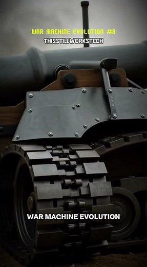 Early Cannon Transforms Into Modern Tank Cannon 💥 War Machine Evolution #shorts