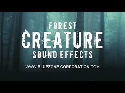 Forest Creature Sound Effects - Ent Tree Creatures - Fantasy Creatures - Mythical Creatures