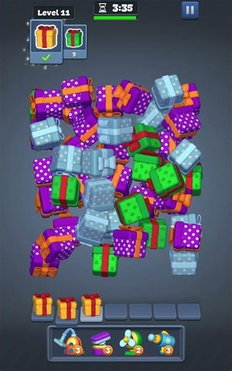 📦沉浸式分揀🎁禮物盒🎁消消樂Lv.11 Match Factory #match3games #sortinggame
