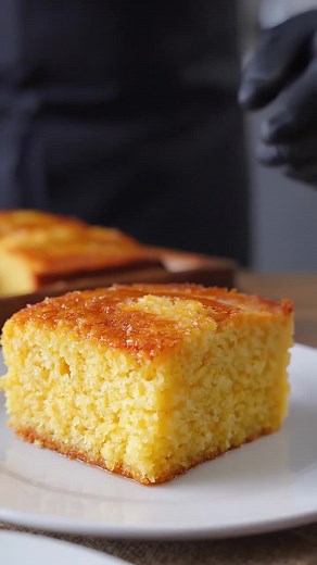 Delicious Butter Glazed Vanilla Cake Recipe