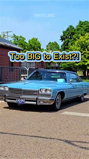 1975 Buick Electra 225: The Ultimate Land Yacht #shorts #buickelectra225 #carhistory