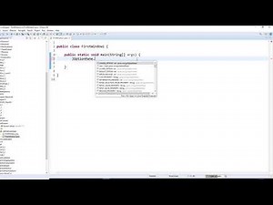 First Java window program Hello World, create a jar file, run the jar file