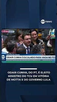 Odair Cunha, from the PT party, is elected minister of the TCU (Federal Court of Accounts) in a v...