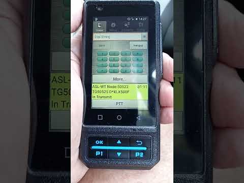 AllStar using the DV Switch mobile app via a Network Radio