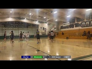 Varsity vs Miramonte set 5