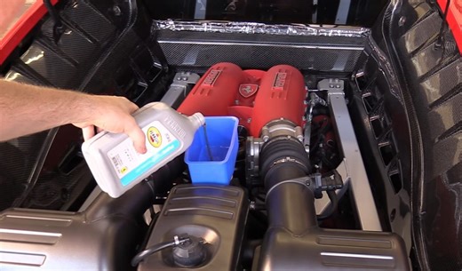 DIY: Oil Filter & Transmission Service on Ferrari F430