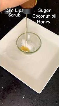 DIY Lips SCRUB / how to make lips scrub at home / make lips super soft