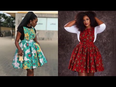 Pinafore dress cutting and stitching