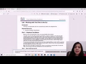 3.1.2.6 Lab Working with Text Files in the CLI