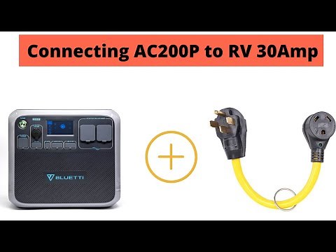 How to connect a 30 Amp RV Plug to ANY Solar Generator, MUST WATCH: Adapter Needed