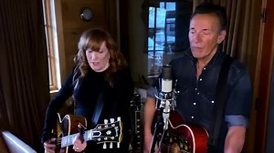 Bruce Springsteen performs with wife Patti Scialfa for coronavirus fundraiser
