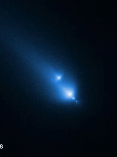 Hubble Captures Fragmenting Comet: First Time in 35 Years