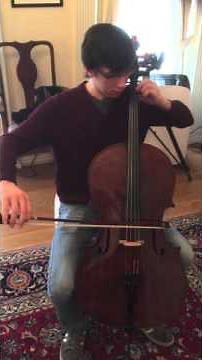 Erik: with Andrea Guarneri cello