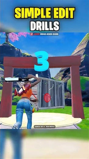 How To Simple Edit In Fortnite! 😎