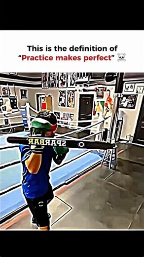 This is what “practice makes perfect” really means. #motivation #mindset #selfimprovement
