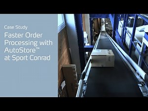 Faster Order Processing with AutoStore™ | Kardex Case Study Sport Conrad