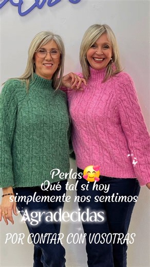 🩷💚La moda nos une, vosotras nos inspirais. Gracias Perlas por formar parte de nuestra comunidad 🦋 Feliz finde!!😘 | Malva Moda y Complementos